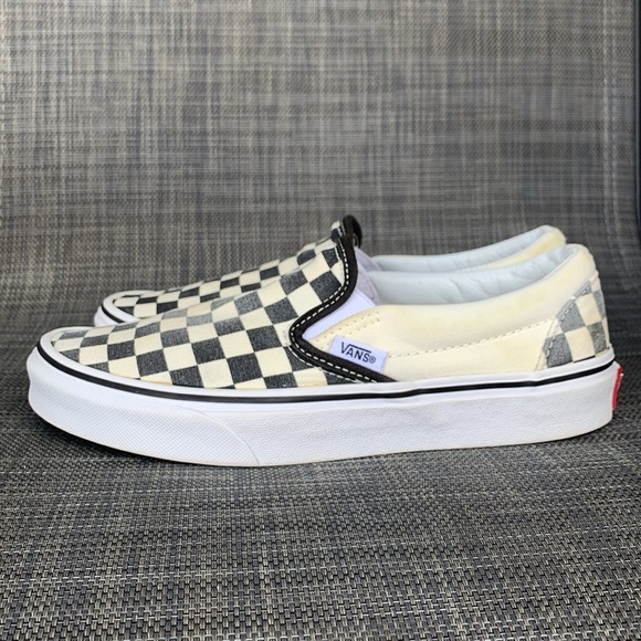 Vans Classic Slip On Checkerboard Black/Beige
Skate Shoes Men's 4.5 Women's 6 - Picture 7 of 13